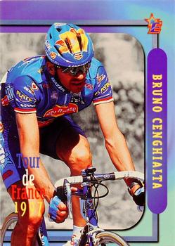 1997 Eurostar Tour de France #74 Bruno Cenghialta Front